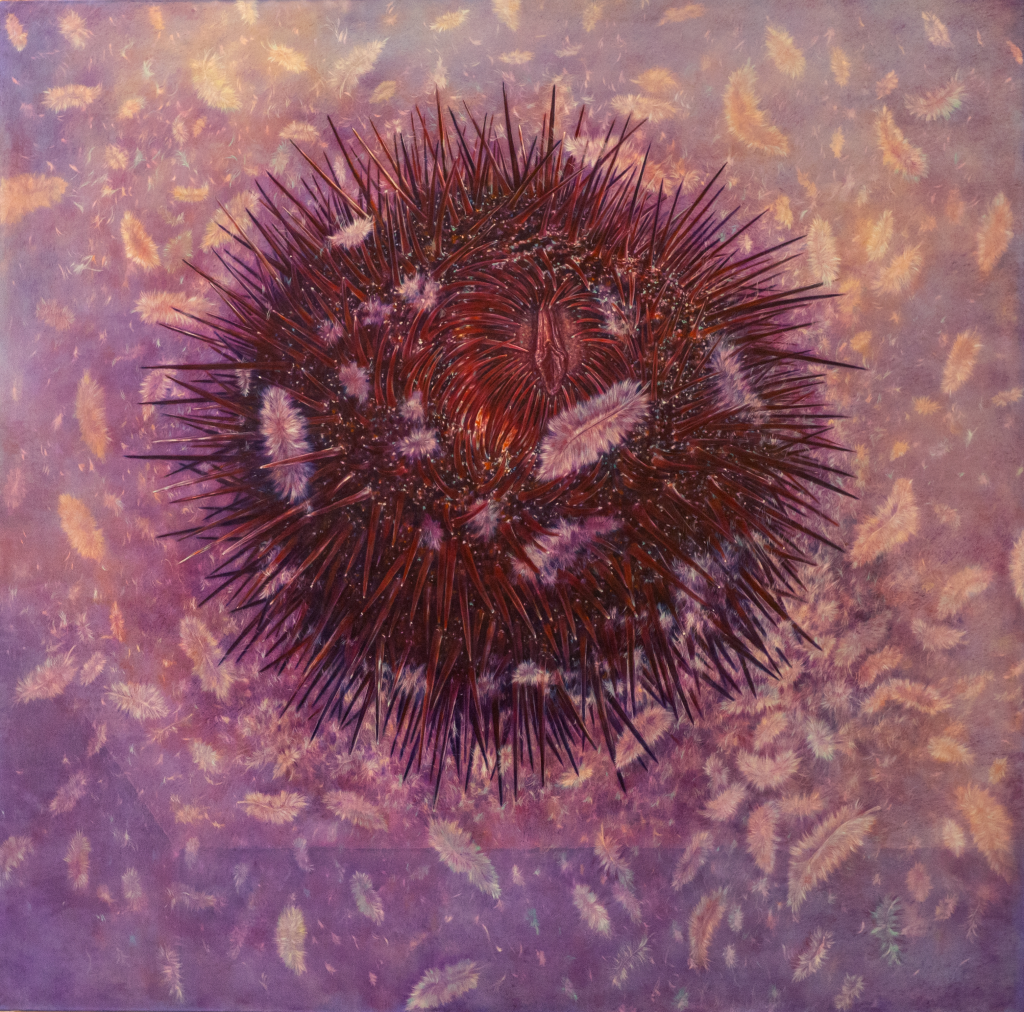 Aphrodisiac 2022 oil on canvas 200x200cm