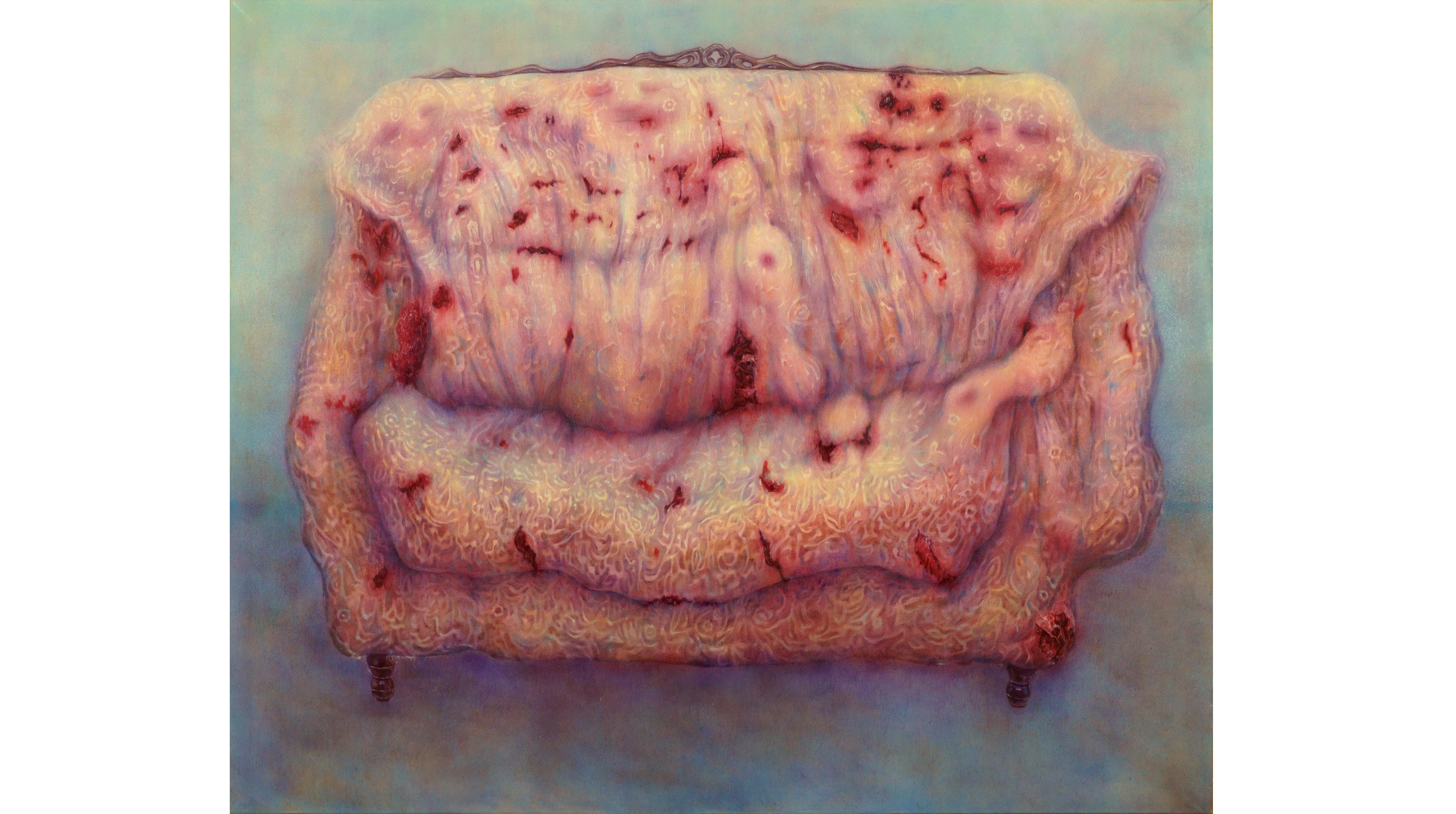 Sleep on it, 2022, oil on canvas,180x150cm